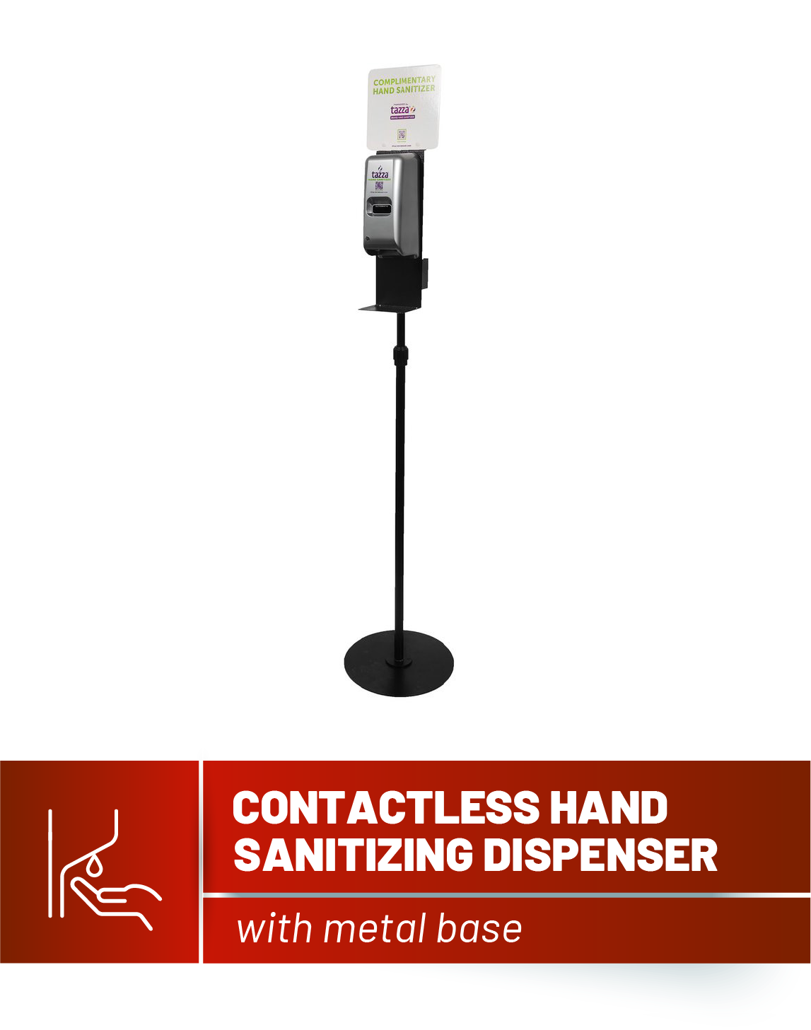 Touchless Hand Sanitizer Dispenser With Stand