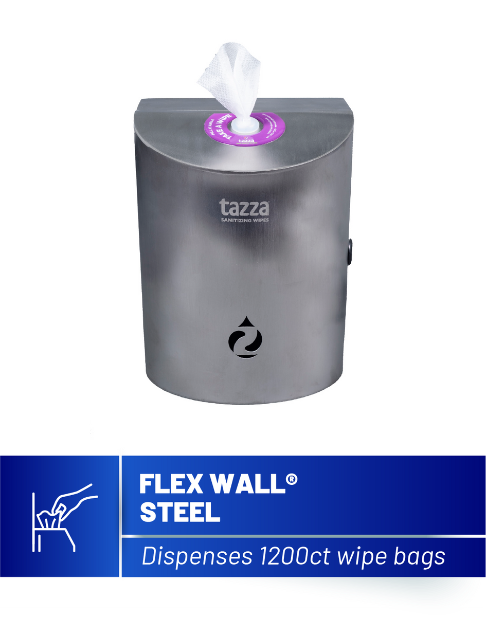 ウォルターボッセ　テリア Flex Wall Stainless Steel Wipe Dispenser – Terraboost