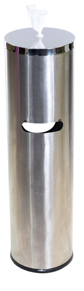 Flex Cylinder Stainless Steel Wipe Dispenser