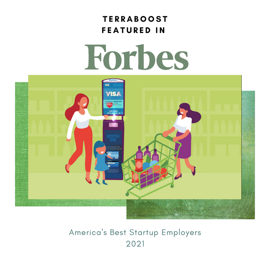 Terraboost Featured in Forbes Best Startup Employers 2021