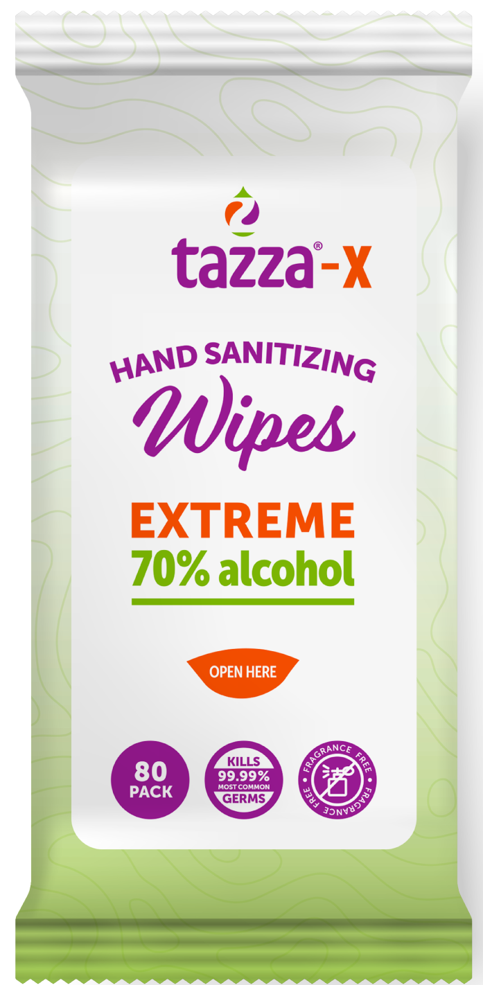 80ct Alcohol-Based Hand Sanitizing Wipes - 30 Packs per Case