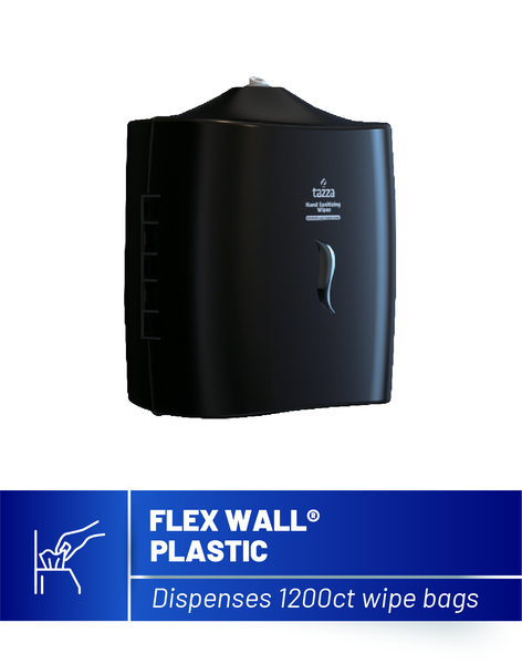 Flex Wall Plastic Wipe Dispenser
