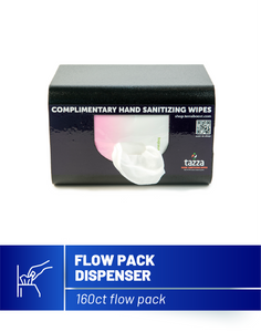 Flow Pack Wipe Dispenser