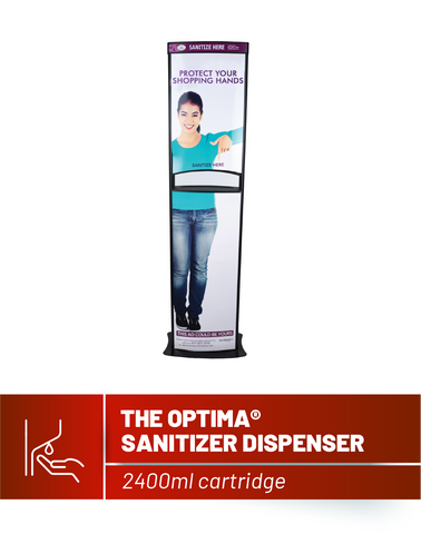 Optima® Free Standing Hand Sanitizer Dispenser