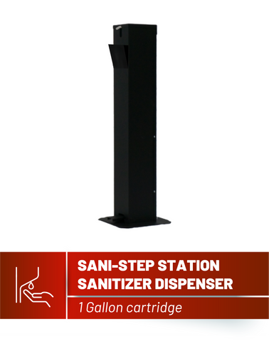 Sani-Step Station - Foot Operated Sanitizer Dispenser