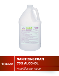 Alcohol-Based Hand Sanitizing Foam - 4 bottles per case, 1 Foam Pump