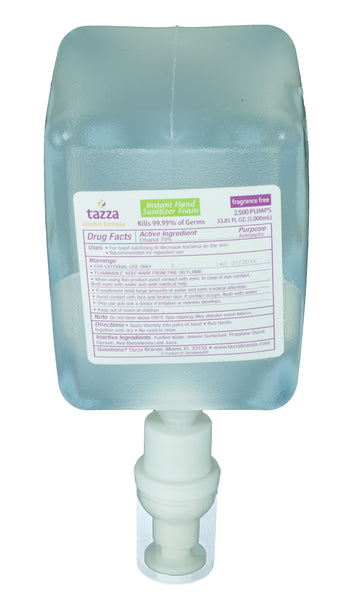 1000mL Alcohol-Based Hand Sanitizing Foam- 2-Bottles per Case